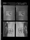 Re-photographed picture; Bank construction (4 Negatives (January 13, 1959) [Sleeve 22, Folder a, Box 17]